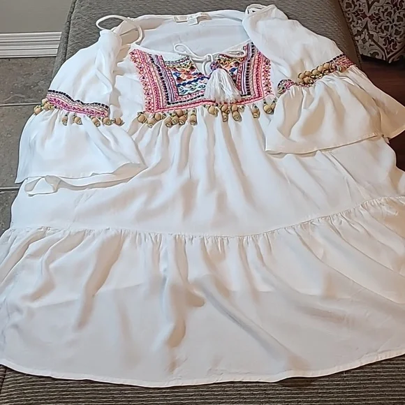 Boston Proper Beaded Dress - Picture 13 of 15